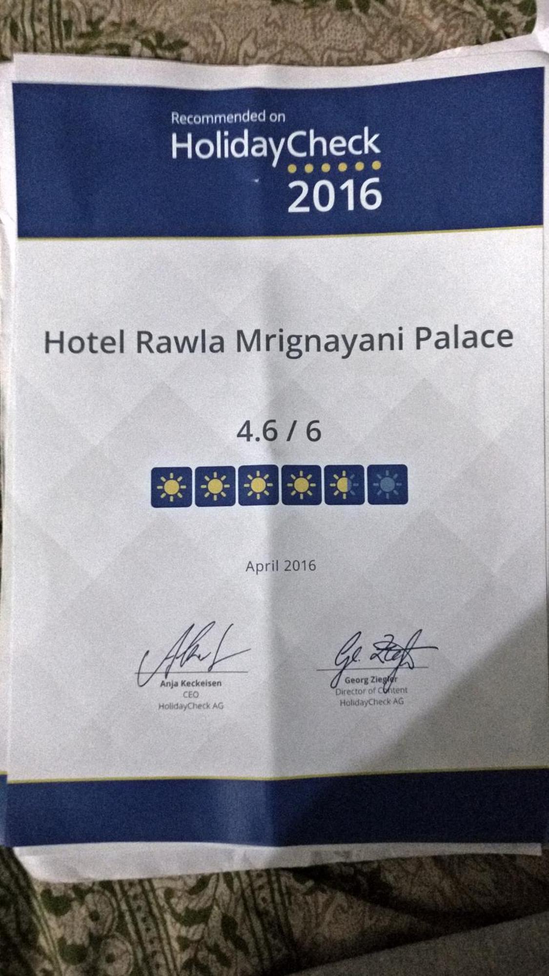 Rawla Mrignayani Palace Τζαϊπούρ Εξωτερικό φωτογραφία